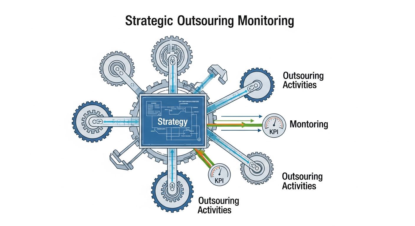 پایش استراتژیک برونسپاری؛ مدیریت عملکرد پیمانکاران در نظام Strategy Ops