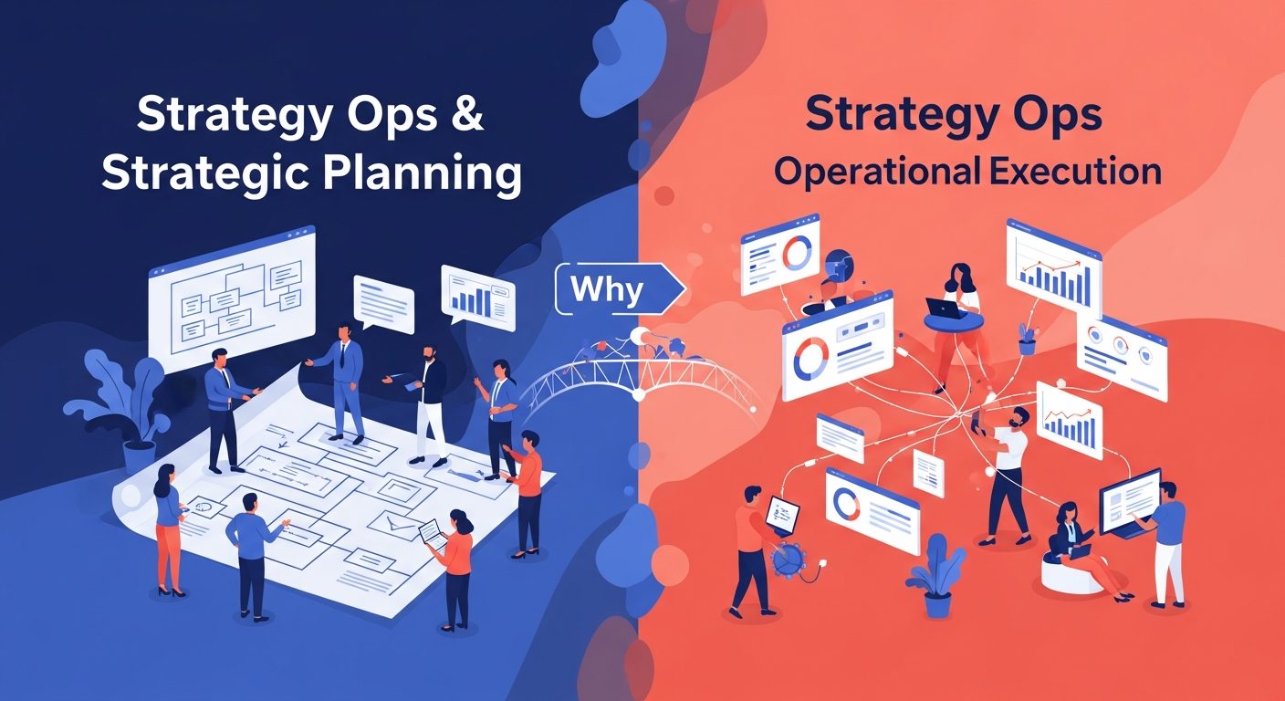 تفاوت Strategy Ops و برنامهریزی استراتژیک؛ چرا تیمهای اجرایی شکست میخورند؟