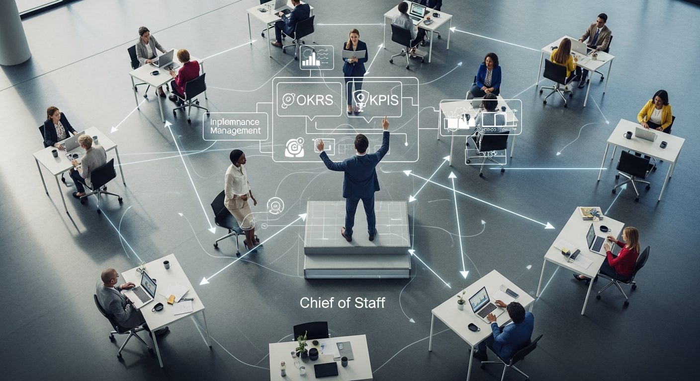 وظایف رئیس ستاد در استراتژی؛ بازوی اجرایی مدیرعامل در لایه Strategy Ops