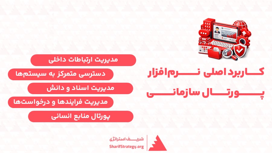 کاربرد اصلی نرم افزار پورتال سازمانی