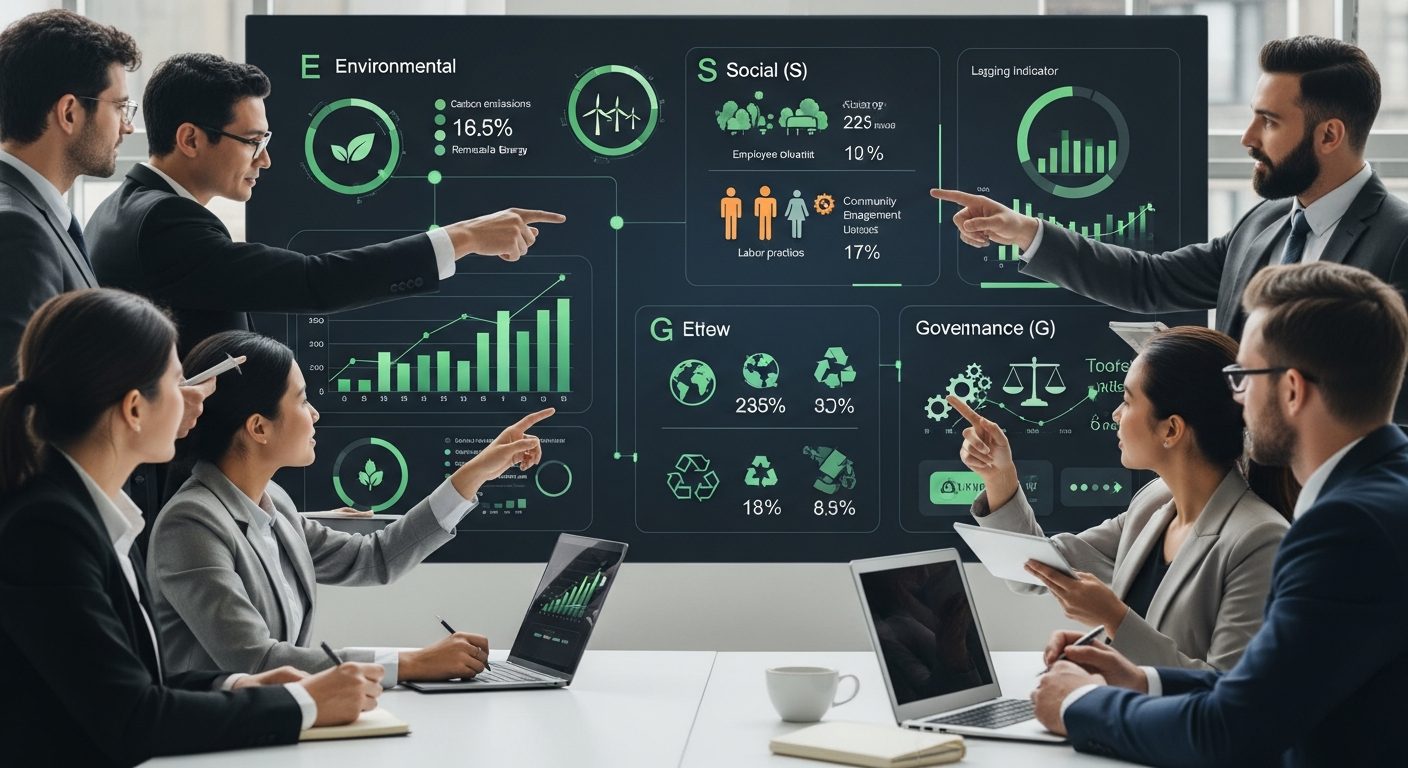 جاریسازی شاخصهای ESG در استراتژی؛ راهنمای عملیاتی برای پایداری و مدیریت ریسک