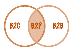 نمودار استراتژی بازاریابی B2P