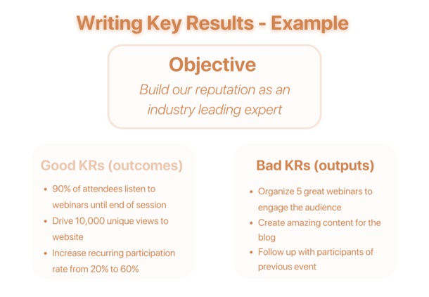 اهداف و نتایج کلیدی خوب و بد