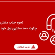 نحوه جذب مشتریان | چگونه ۱۰۰۰ مشتری اول خود را جذب کنیم؟